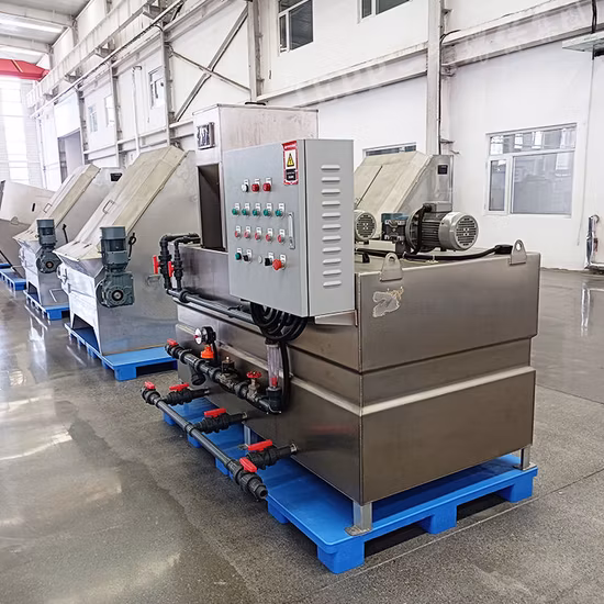 Automatisches chemisches Mischdosiersystem für Abwasseraufbereitungsanlagen