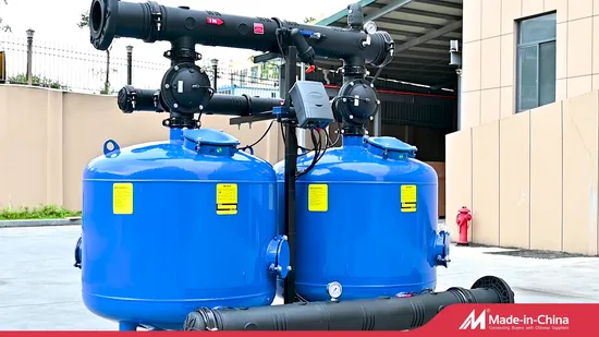 800 mm Automatic Self-Cleaning Sand Media Filter for Water Treatment and Irrigation