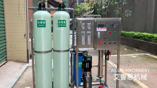Guangzhou Industrial RO System 500 Lph Seawater Treatment System with Solar Power