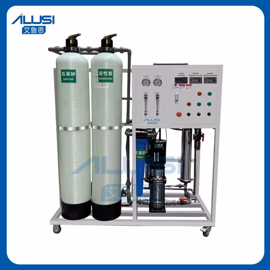 Guangzhou Industrial RO System 500 Lph Seawater Treatment System with Solar Power