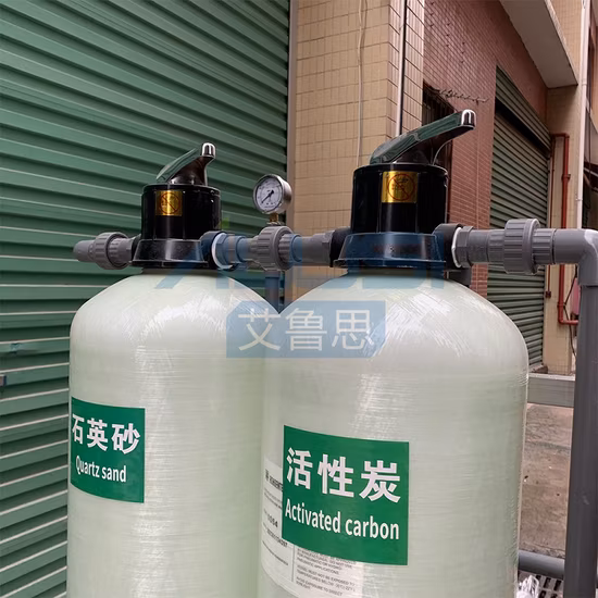 Guangzhou Industrial RO System 500 Lph Seawater Treatment System with Solar Power