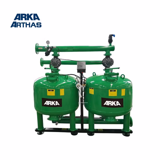 800 mm Automatic Self-Cleaning Sand Media Filter for Water Treatment and Irrigation