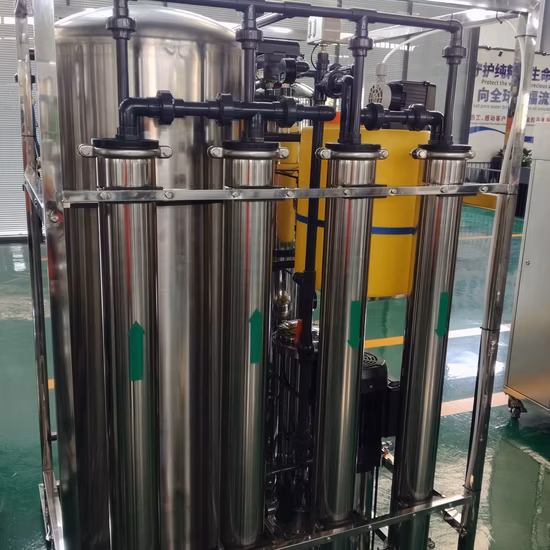 2000 lph 2 Tonnen pro Stunde Wasseraufbereitungssystem RO Umkehrosmoseanlage Industriewasser