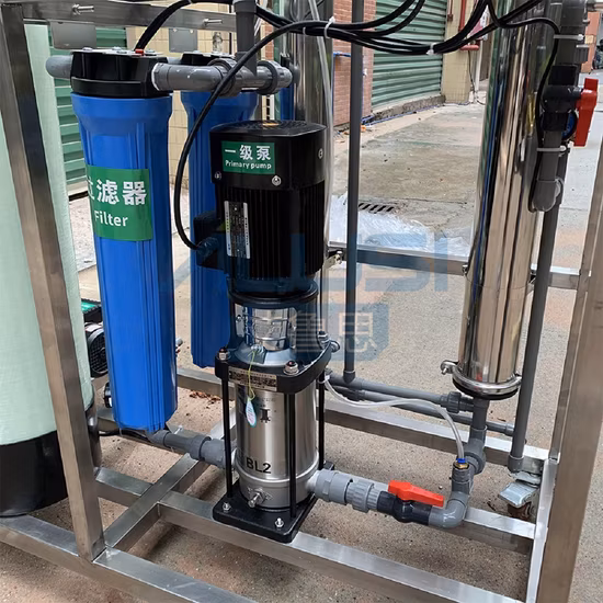 Guangzhou Industrial RO System 500 Lph Meerwasseraufbereitungssystem mit Solarenergie