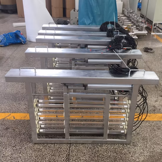 SPS-Steuerungs-UV-Wasseraufbereitungssystem mit offenem Kanal für kommunale Anwendungen