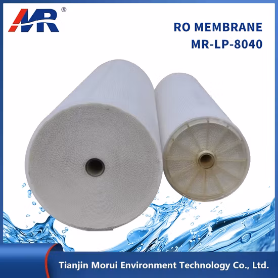 4-Zoll-RO-Umkehrosmosemembran mit niedriger Energie für die industrielle Wasseraufbereitung als Wasserspender mit Niederdruck-RO-Membran